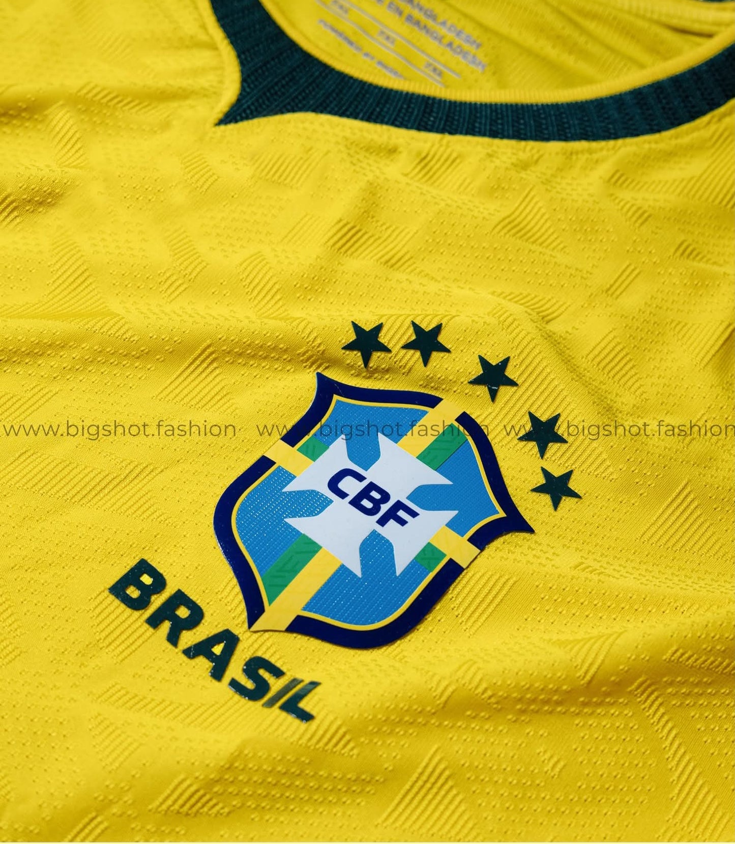 Big Size Jersey - Brazil Home (Player Edition)