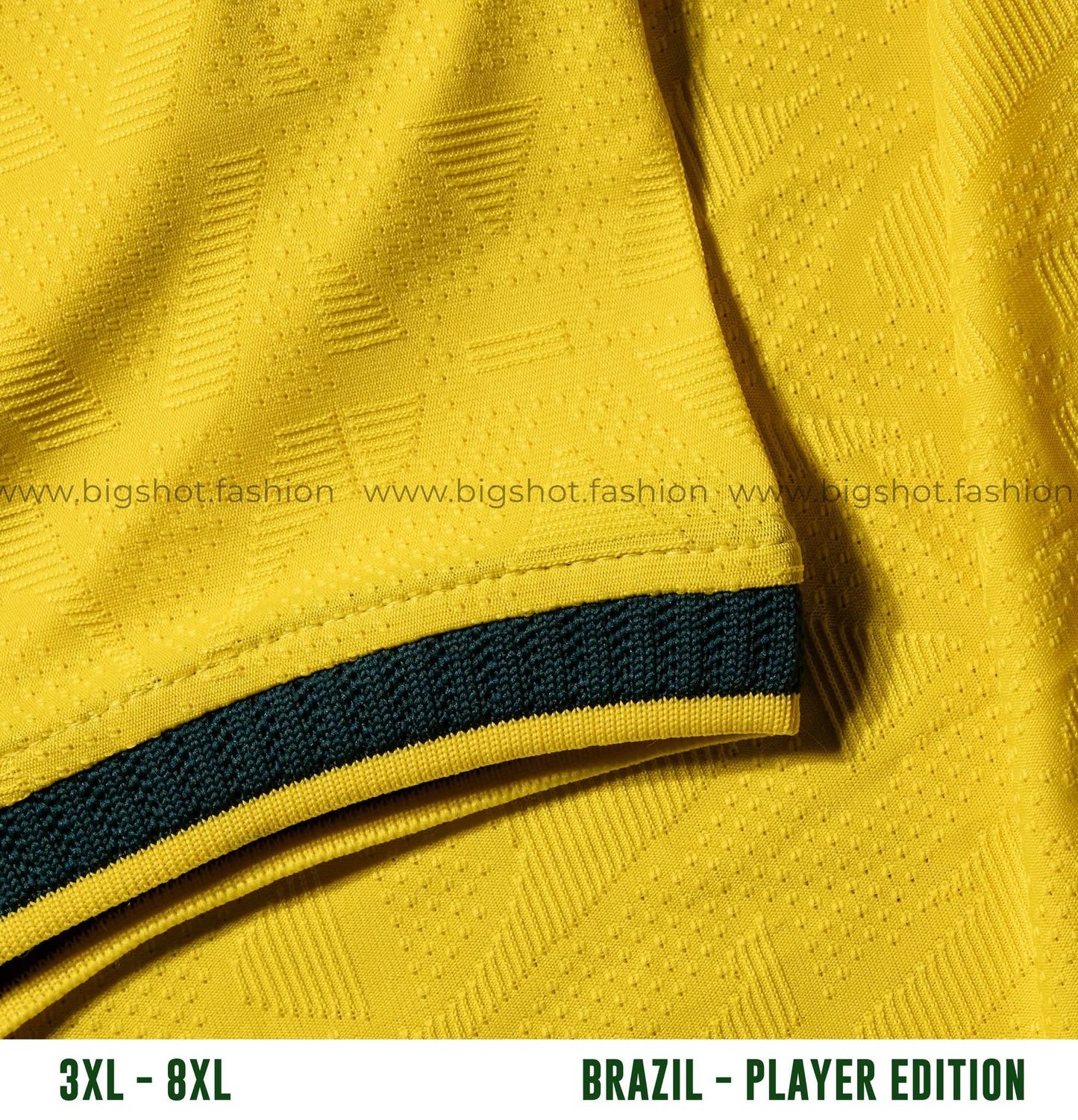 Big Size Jersey - Brazil Home (Player Edition)