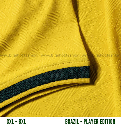 Big Size Jersey - Brazil Home (Player Edition)