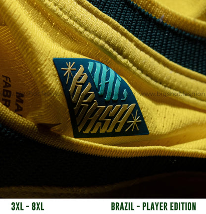 Big Size Jersey - Brazil Home (Player Edition)