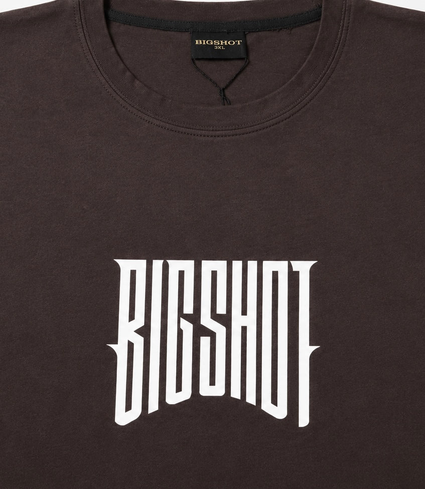 Tank Top BIGSHOT Active - Coffee Chest Text