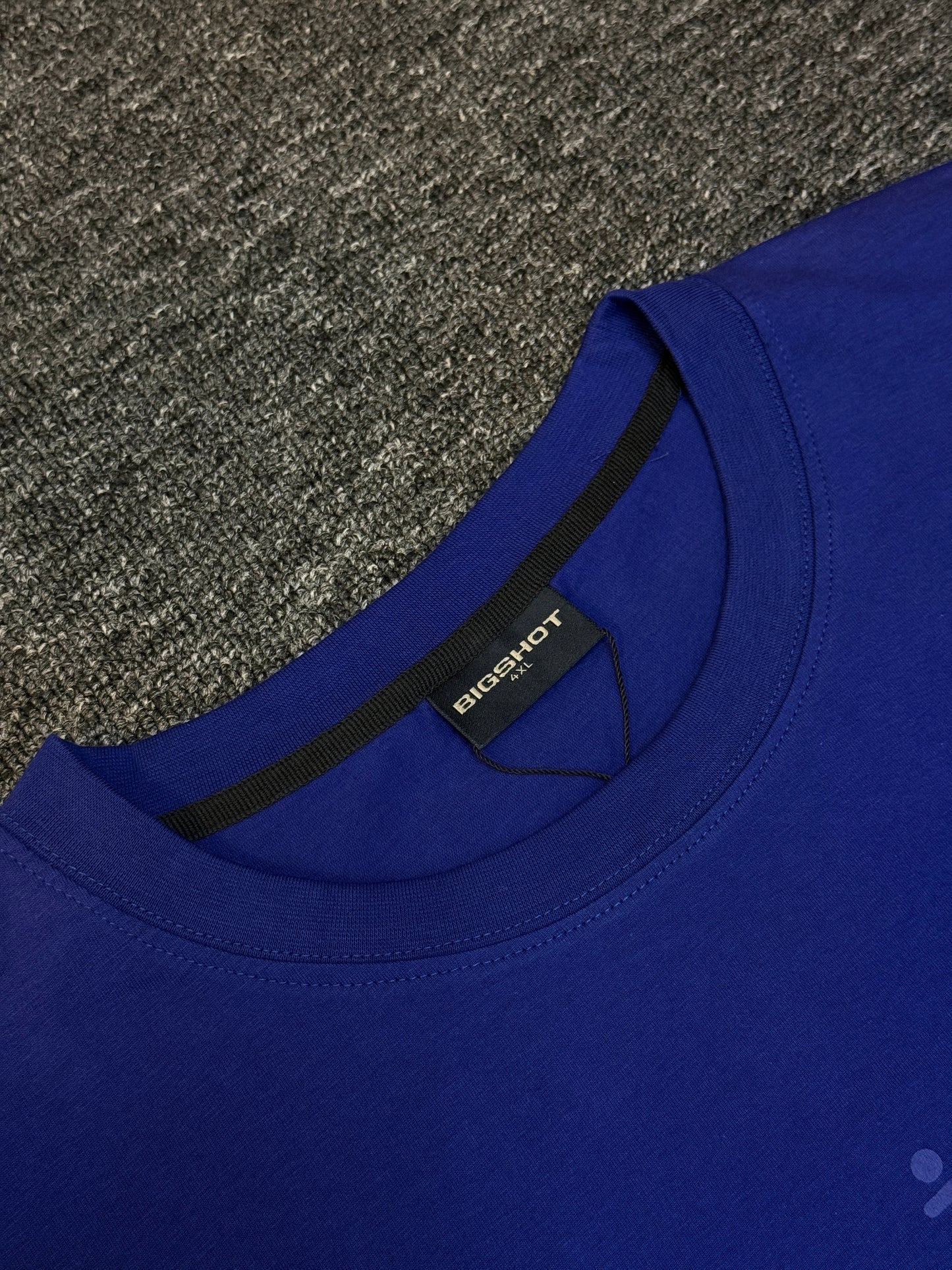 Big Size T-Shirt - D4 - Deep Navy