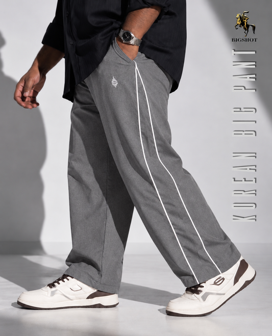 Bigshot Korean Baggy Pant - Grey