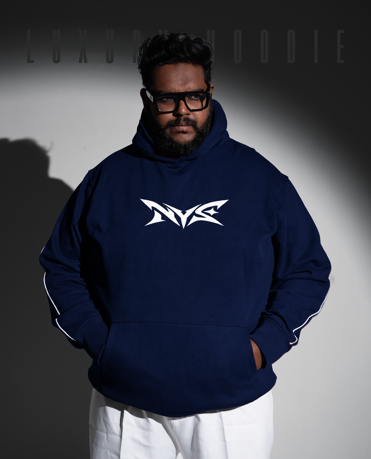 Luxury Hoodie - Navy