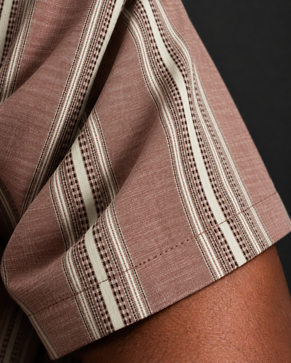 BIGSHOT Luxury Cuban – Peach Embroidery