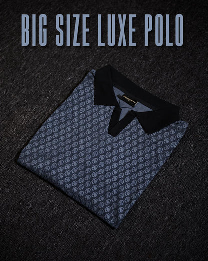 BIGSHOT Specially Designed Luxury Polo - Ash Black