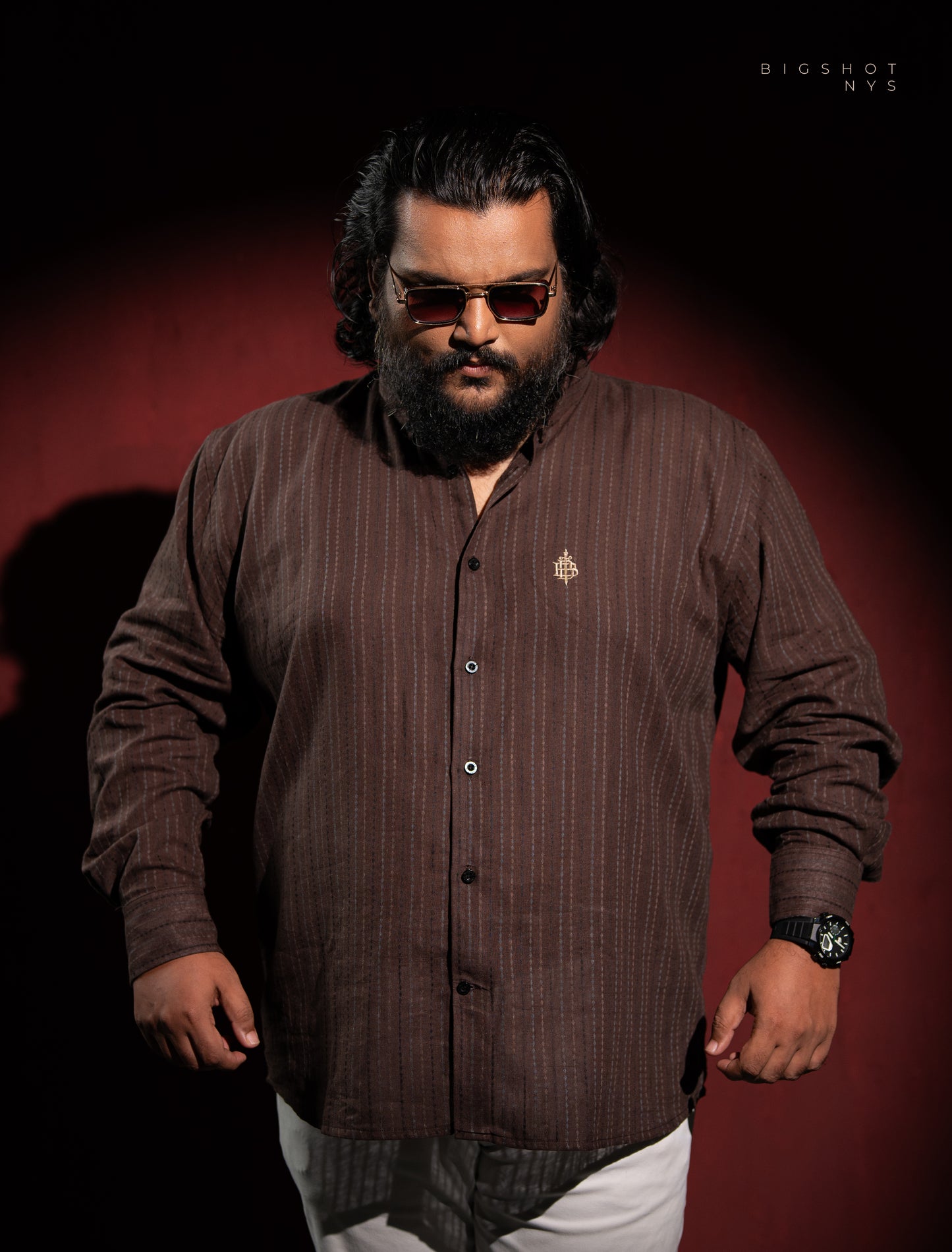 Deep Espresso Full Sleeve Shirt
