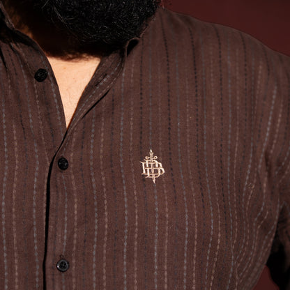 Deep Espresso Full Sleeve Shirt