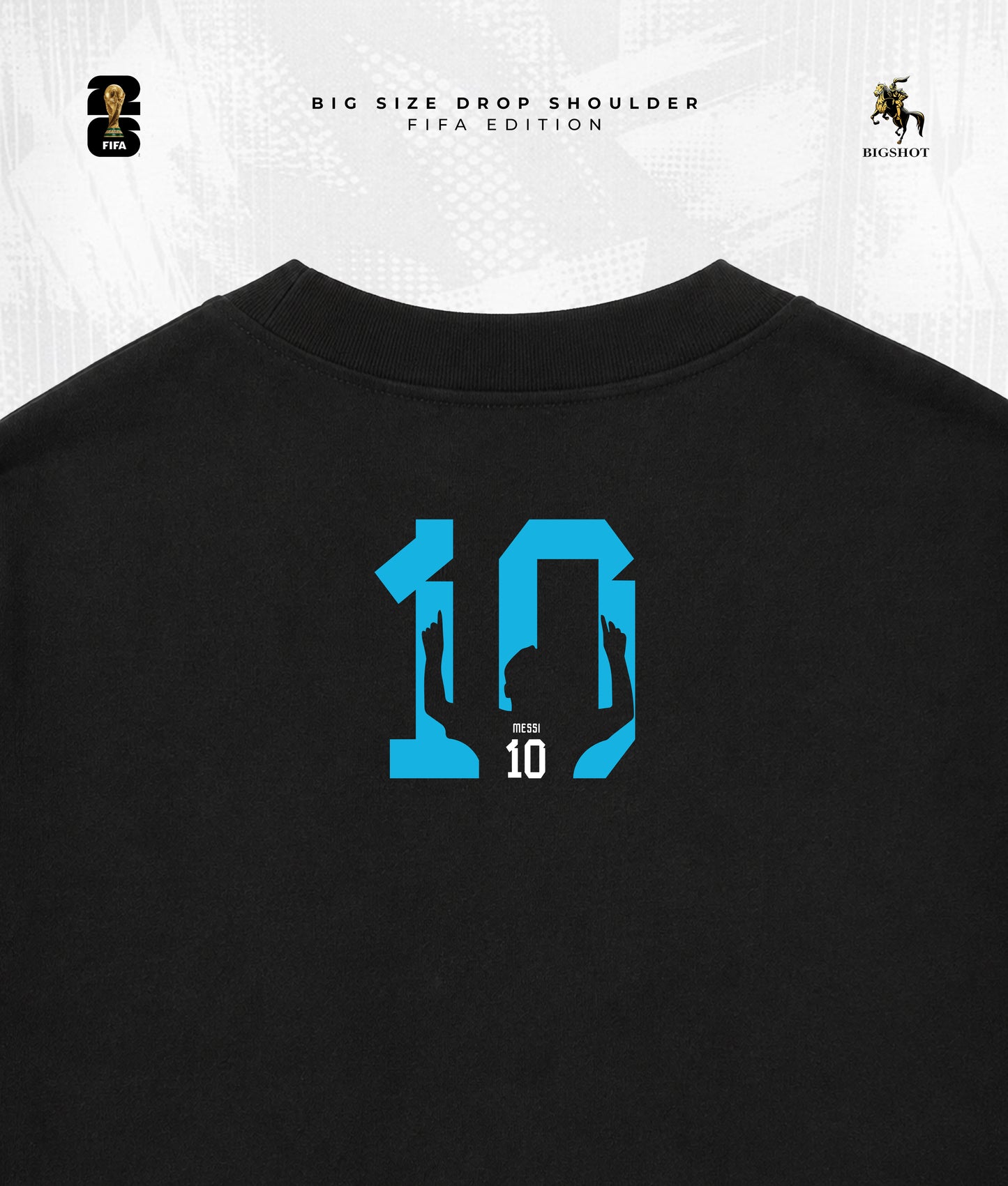 FIFA Edition Drop Shoulder T Shirt - Argentina