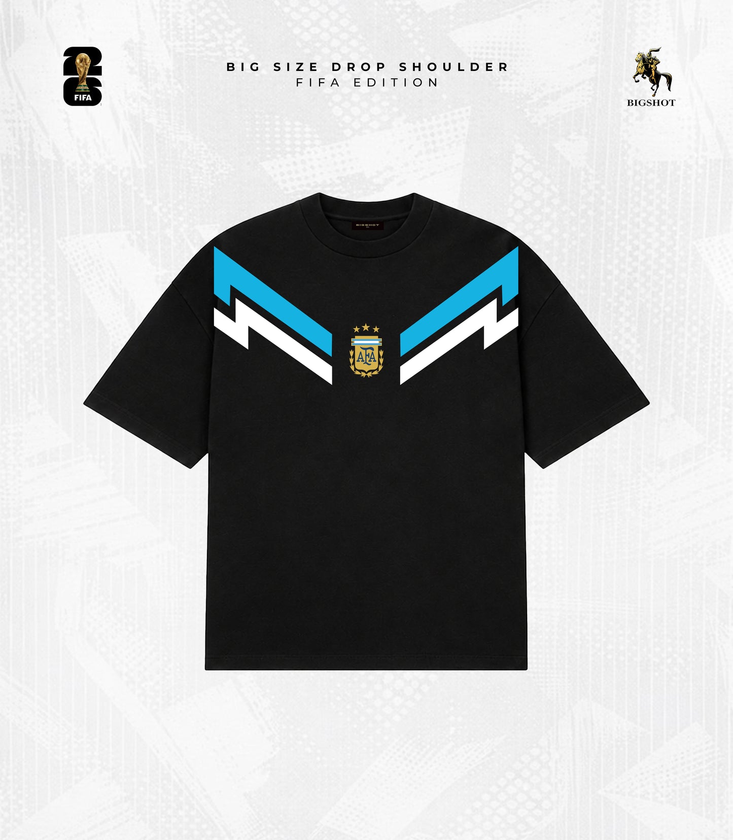 FIFA Edition Drop Shoulder T Shirt - Argentina