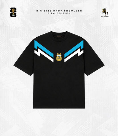 FIFA Edition Drop Shoulder T Shirt - Argentina