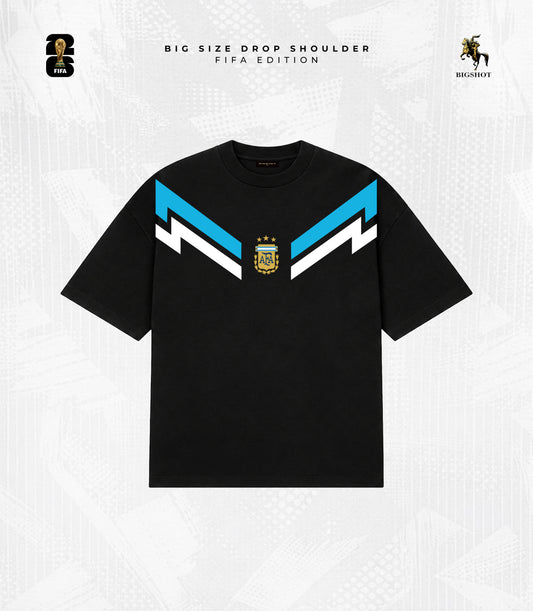FIFA Edition Drop Shoulder T Shirt - Argentina