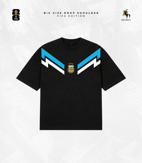 FIFA Edition Drop Shoulder T Shirt - Argentina