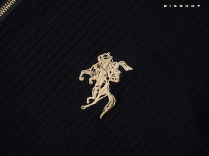 Luxury Old Money Polo - Black