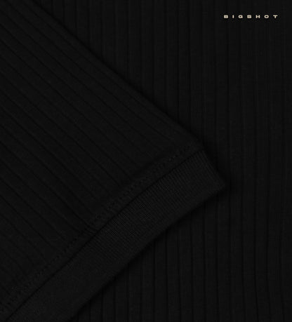 Luxury Old Money Polo - Black