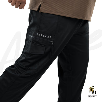BIGSHOT Active Cargo Pants - Black