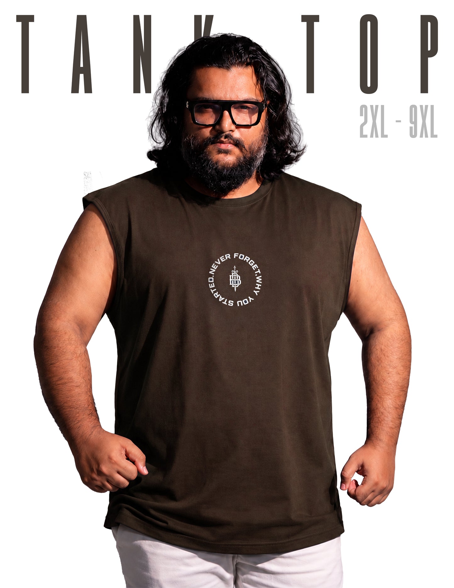 Tank Top BIGSHOT Active - Coffe Circle Logo