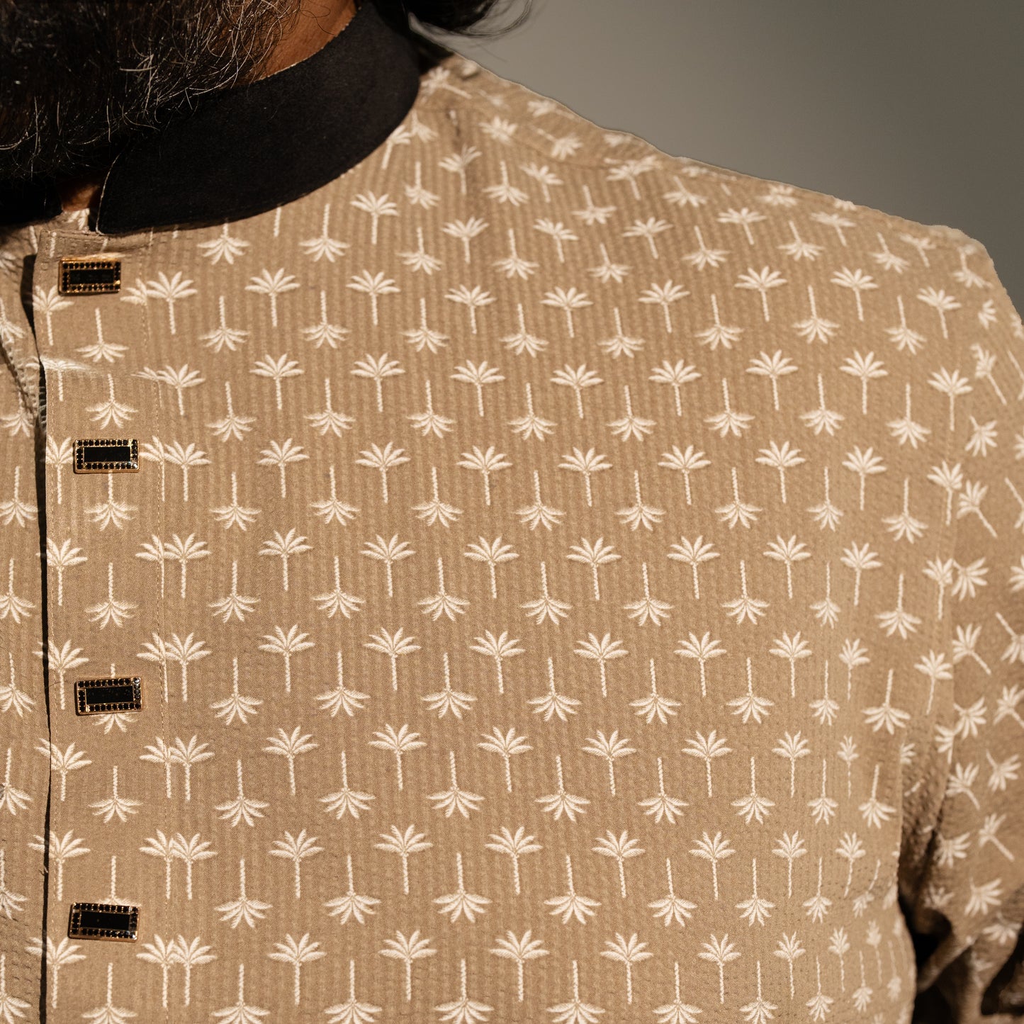 Cream Diamond Popcorn Panjabi - Epic Edition