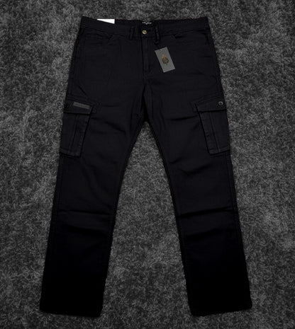 Big Size Cargo Pants - Black