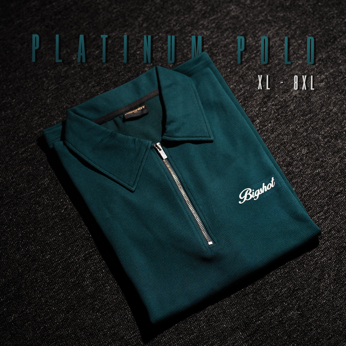 Platinum Polo - Bottle Green