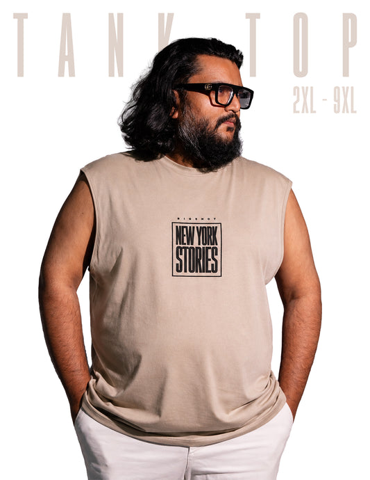 Tank Top BIGSHOT Active - Beige New York Stories