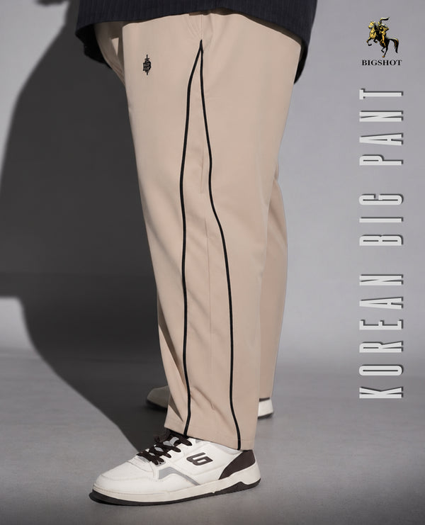 Bigshot Korean Baggy Pant - Light Beige