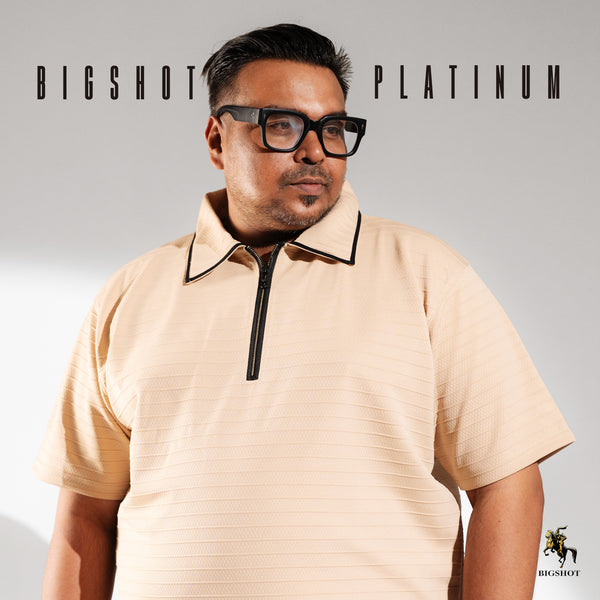 Specially Designed Platinum Polo - Beige