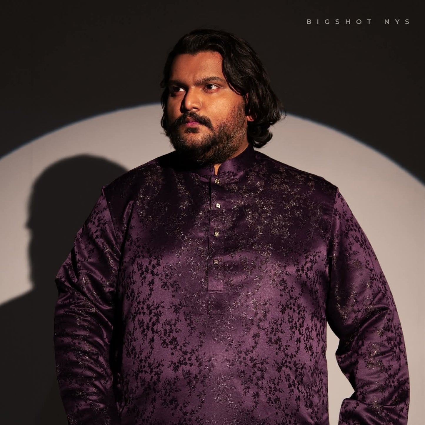 Signature Purple Luxury Panjabi - NYS Edition