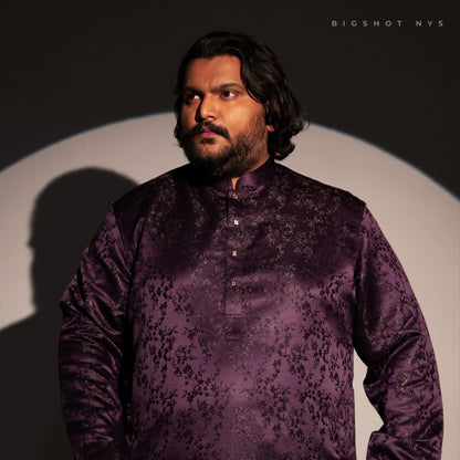 Signature Purple Luxury Panjabi - NYS Edition