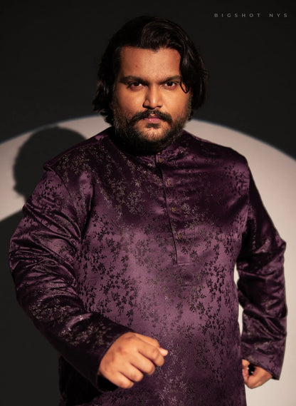 Signature Purple Luxury Panjabi - NYS Edition