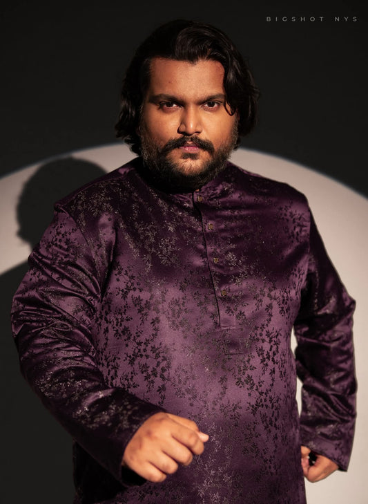 Signature Purple Luxury Panjabi - NYS Edition