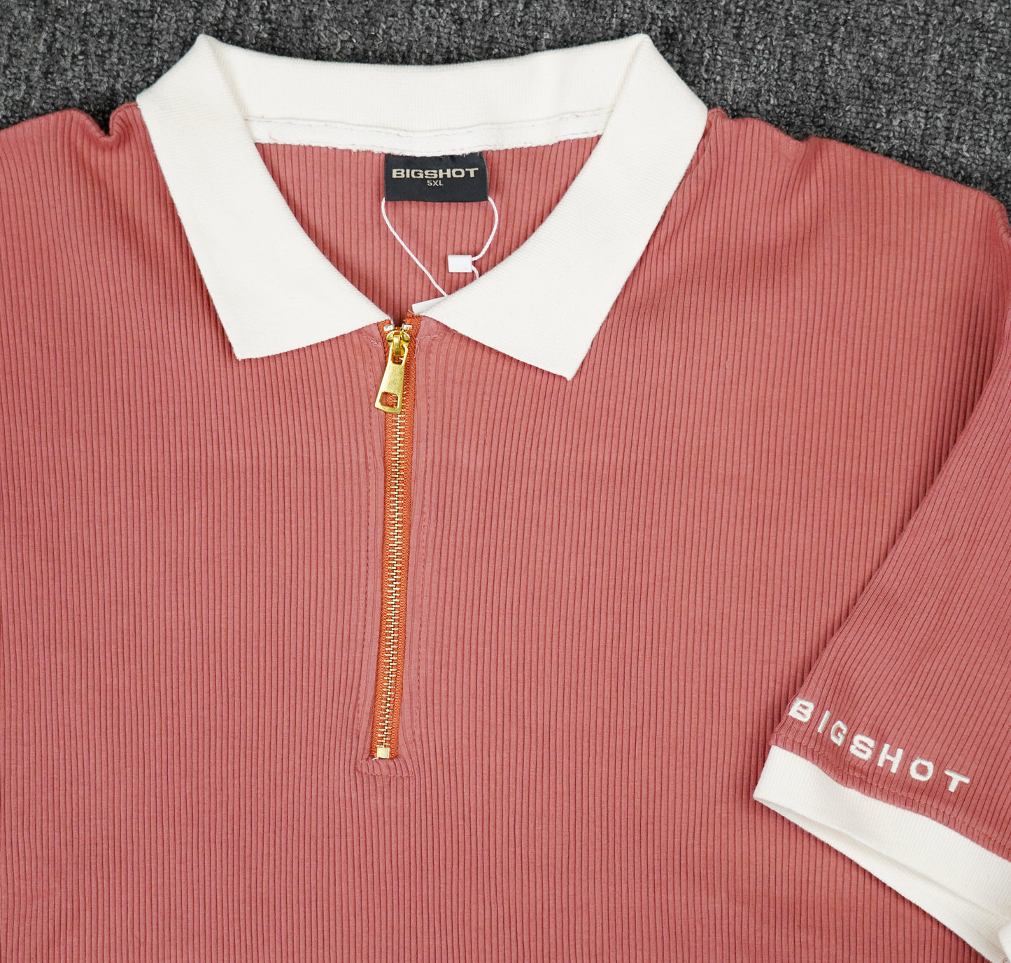 Luxury Old Money Polo - Light Peach