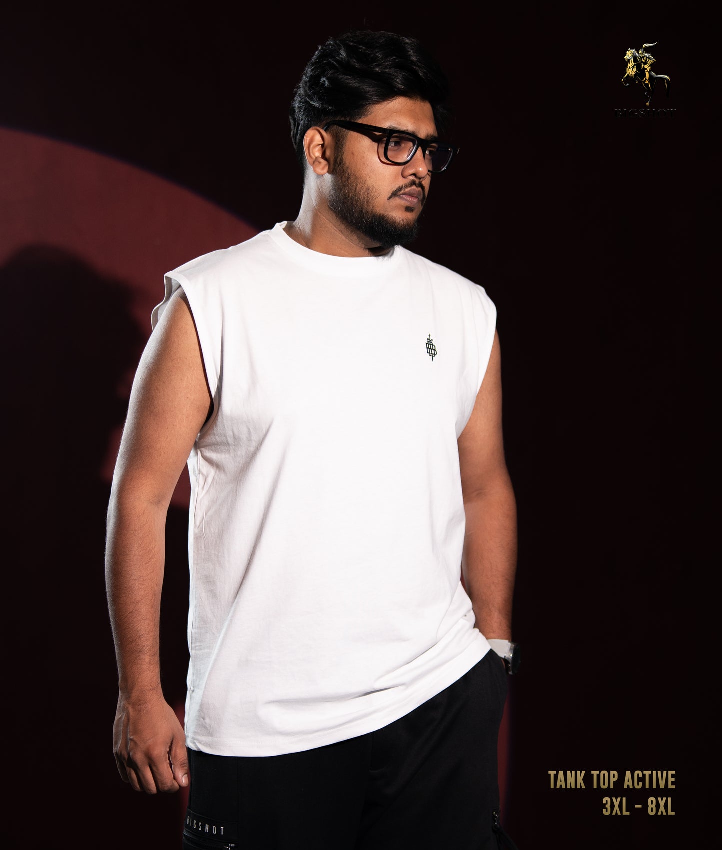 Tank Top BIGSHOT Active - D3 - White