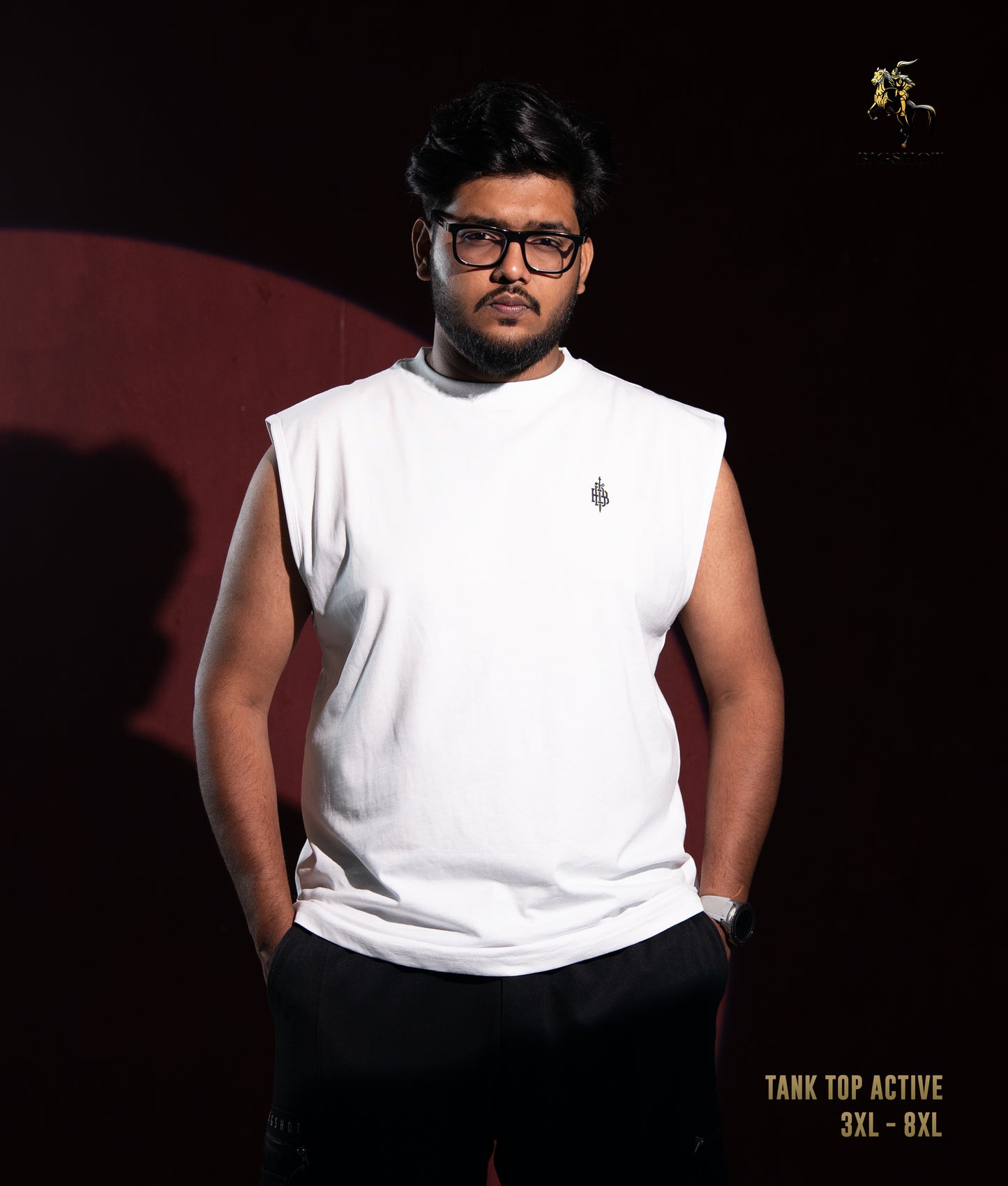 Tank Top BIGSHOT Active - D3 - White