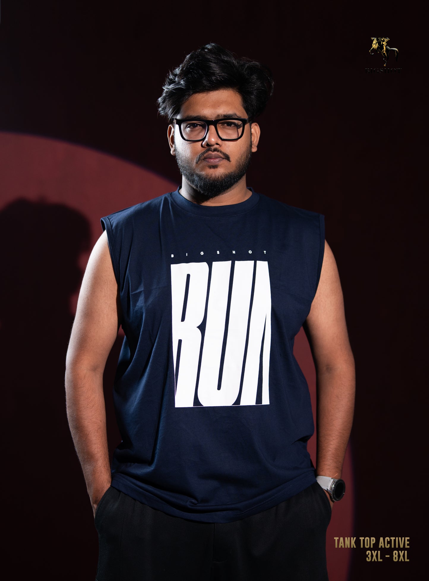 Tank Top BIGSHOT Active - D1 - Navy