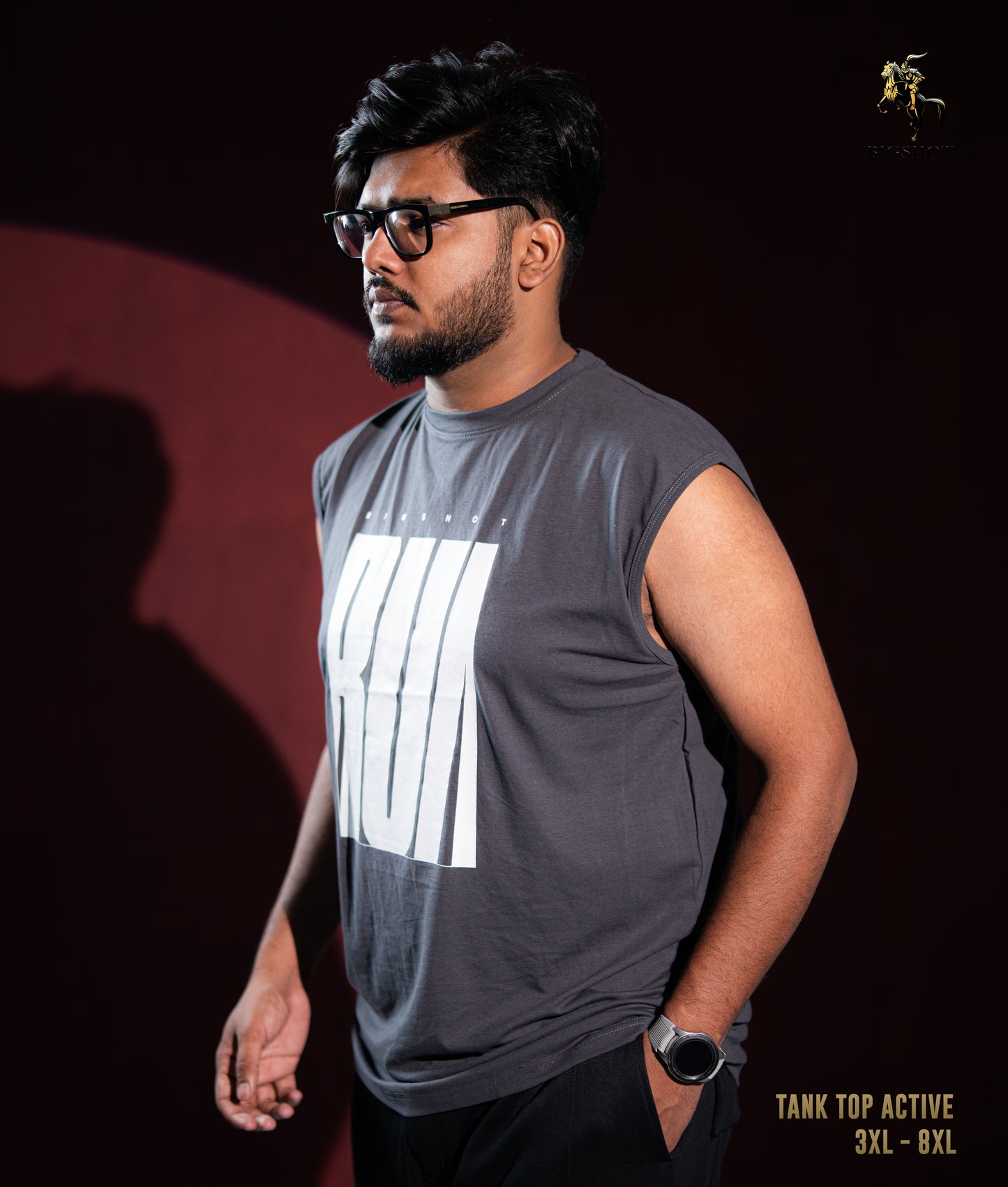 Tank Top BIGSHOT Active - D1 - Grey
