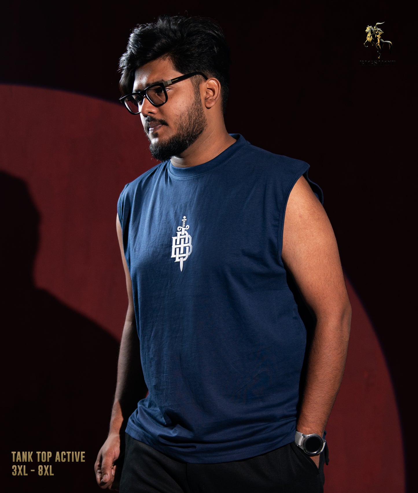Tank Top BIGSHOT Active - D2 - Navy