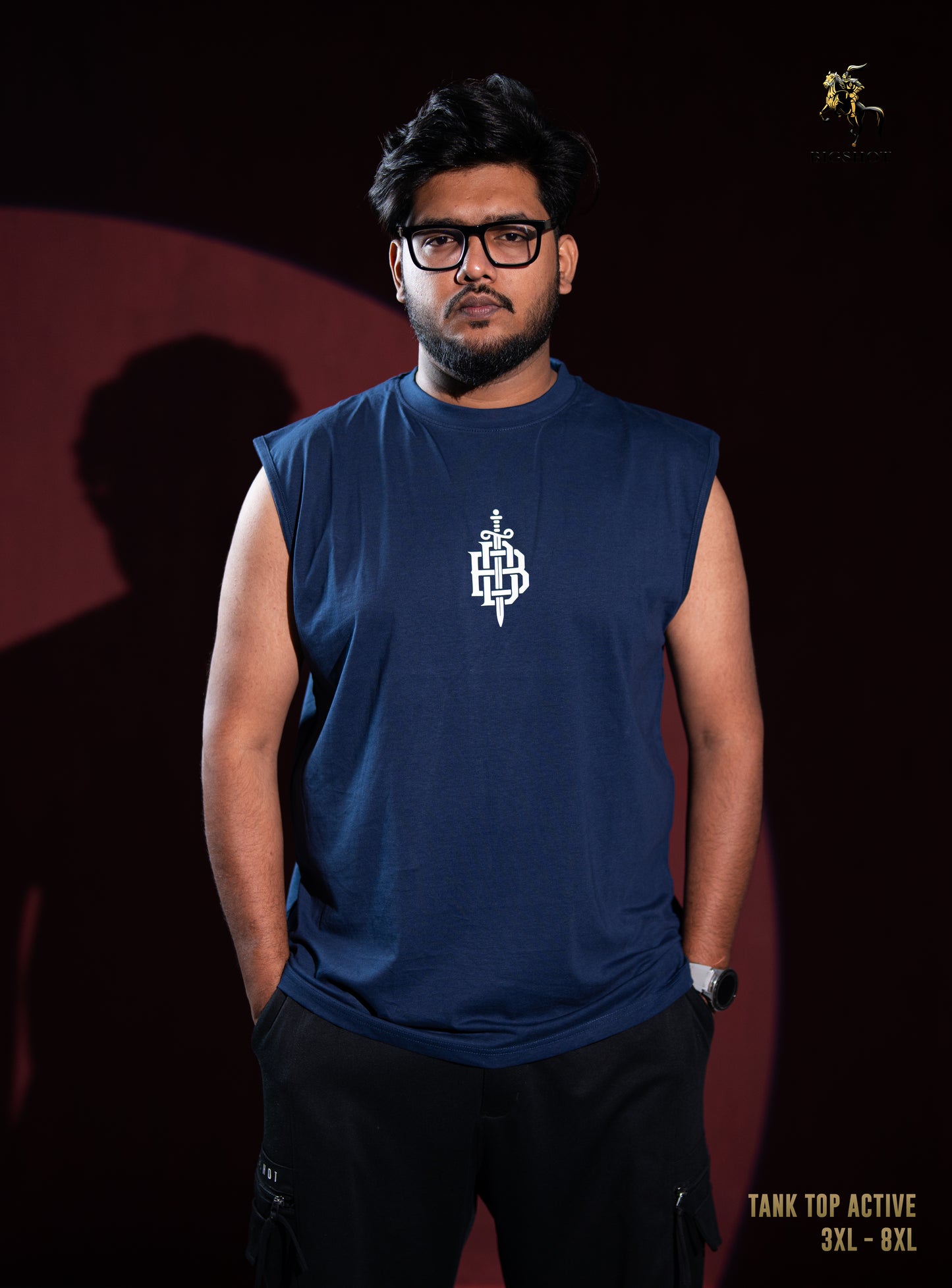 Tank Top BIGSHOT Active - D2 - Navy