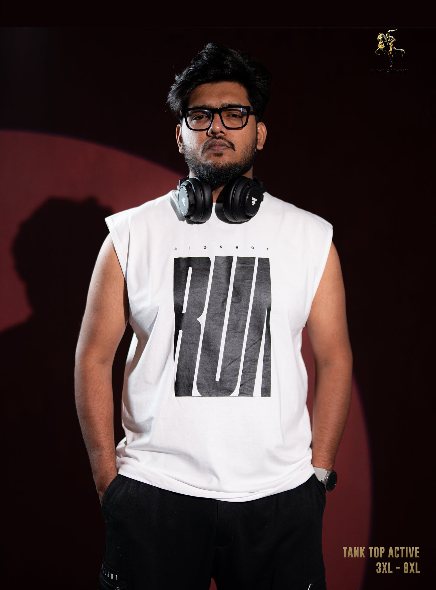 Tank Top BIGSHOT Active - D1 - White