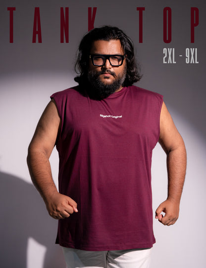 Tank Top BIGSHOT Active - Maroon BIGSHOT Original
