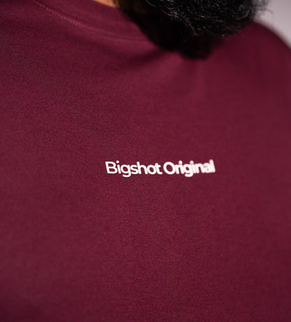 Tank Top BIGSHOT Active - Maroon BIGSHOT Original