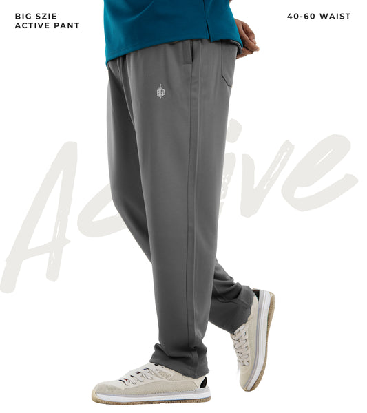 BIGSHOT Active Pants - Grey Ash